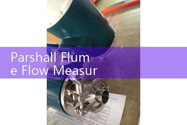 parshall flume flow measurement